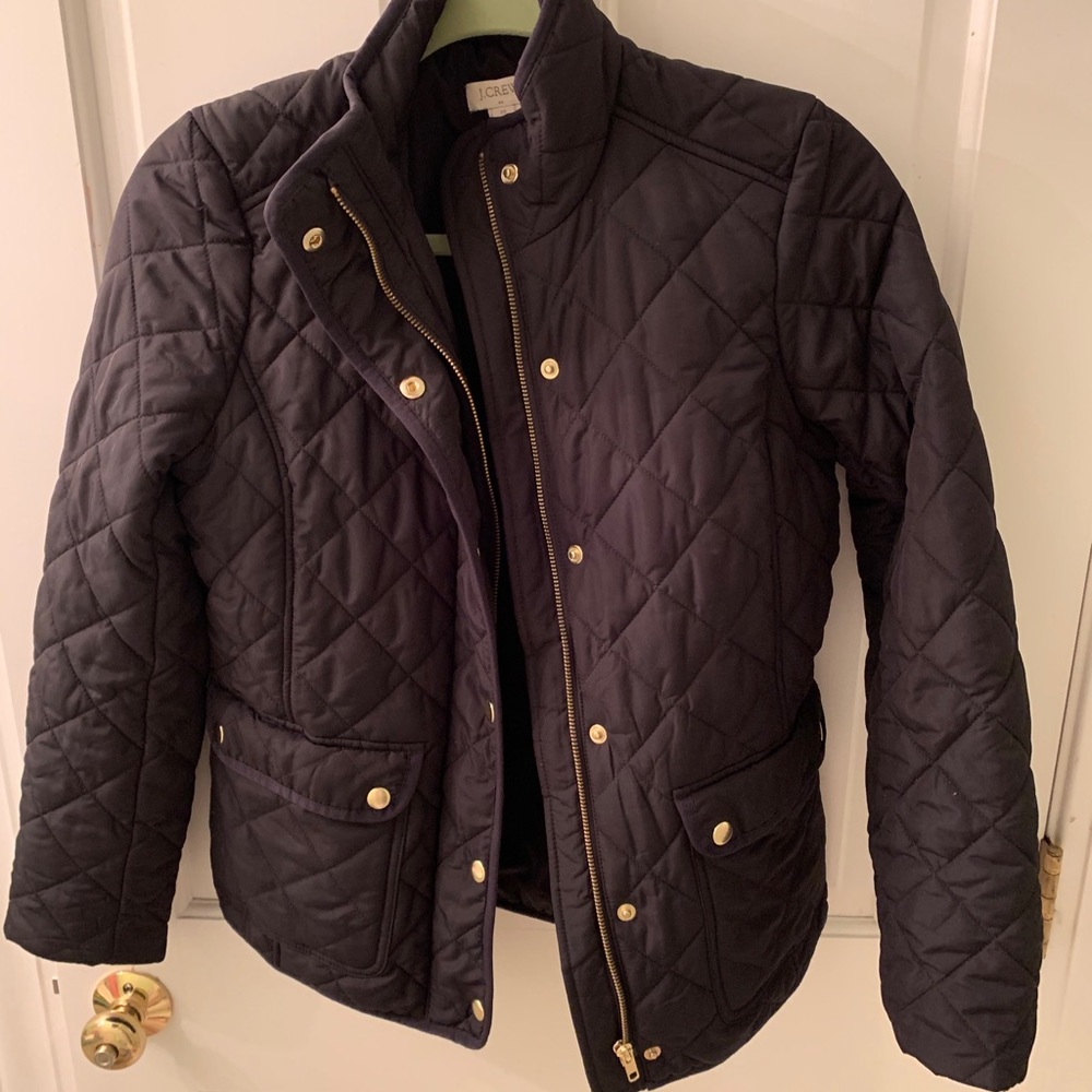 Quilted JCrew jacket size xs